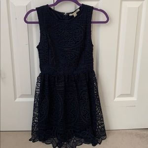 Navy blue dress